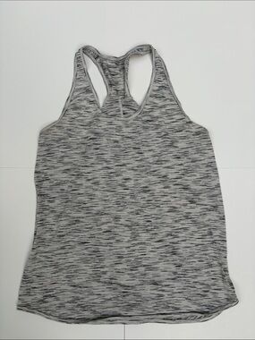 Lululemon Gray Space-Dye Racerback Tank